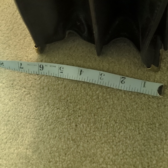 New black gold hardware leather brief case - Picture 6 of 6